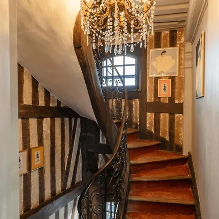 La Demeure Du Clocher 4 Ac On The Port & Place Sainte-catherine 8 G * オンフルール