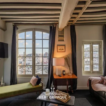 La Demeure Du Clocher 4 Ac On The Port & Place Sainte-catherine 8 G 別荘 オンフルール