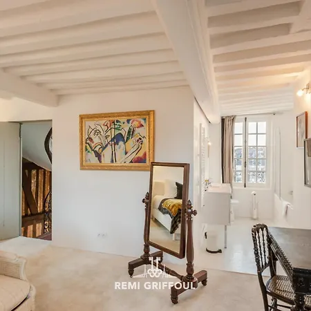La Demeure Du Clocher 4 Ac On The Port & Place Sainte-catherine 8 G オンフルール