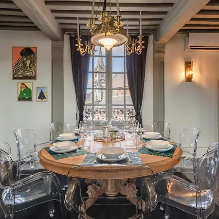 La Demeure Du Clocher 4 Ac On The Port & Place Sainte-catherine 8 G * Honfleur